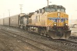 Vehicle train rolls south